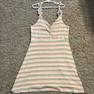 Striped Sleeveless Dress
